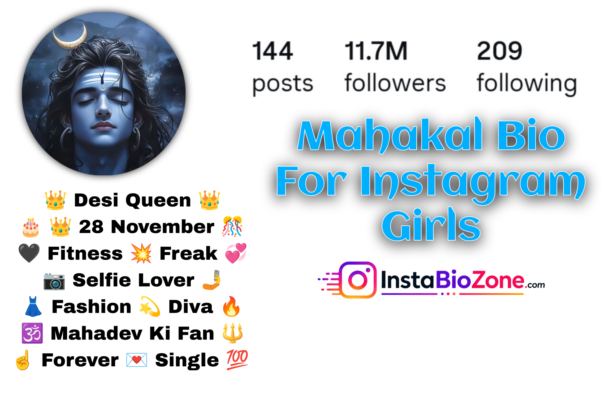 Mahakal Bio For Instagram Girls