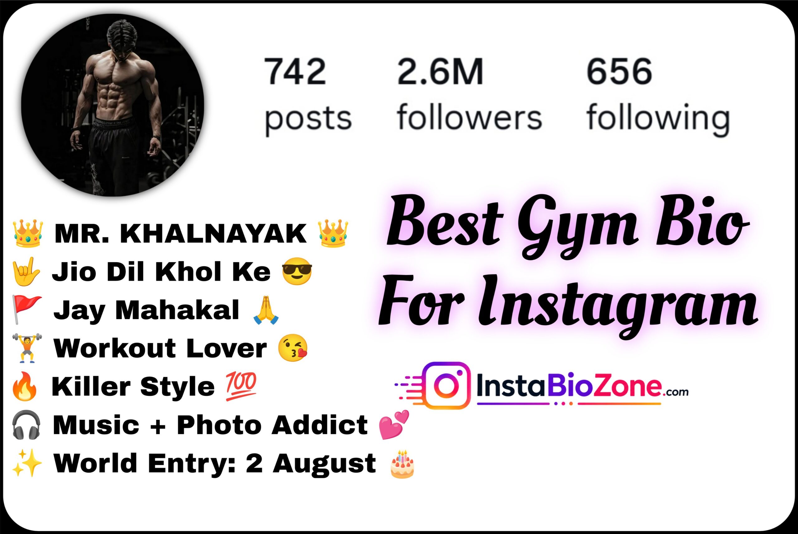 Best Gym Bio For Instagram