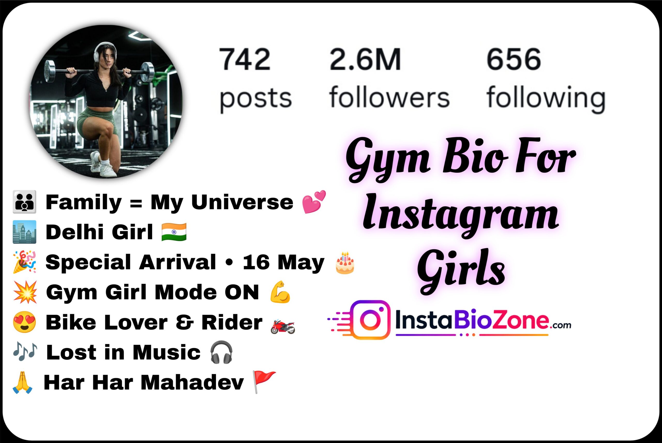 Gym Bio For Instagram Girls
