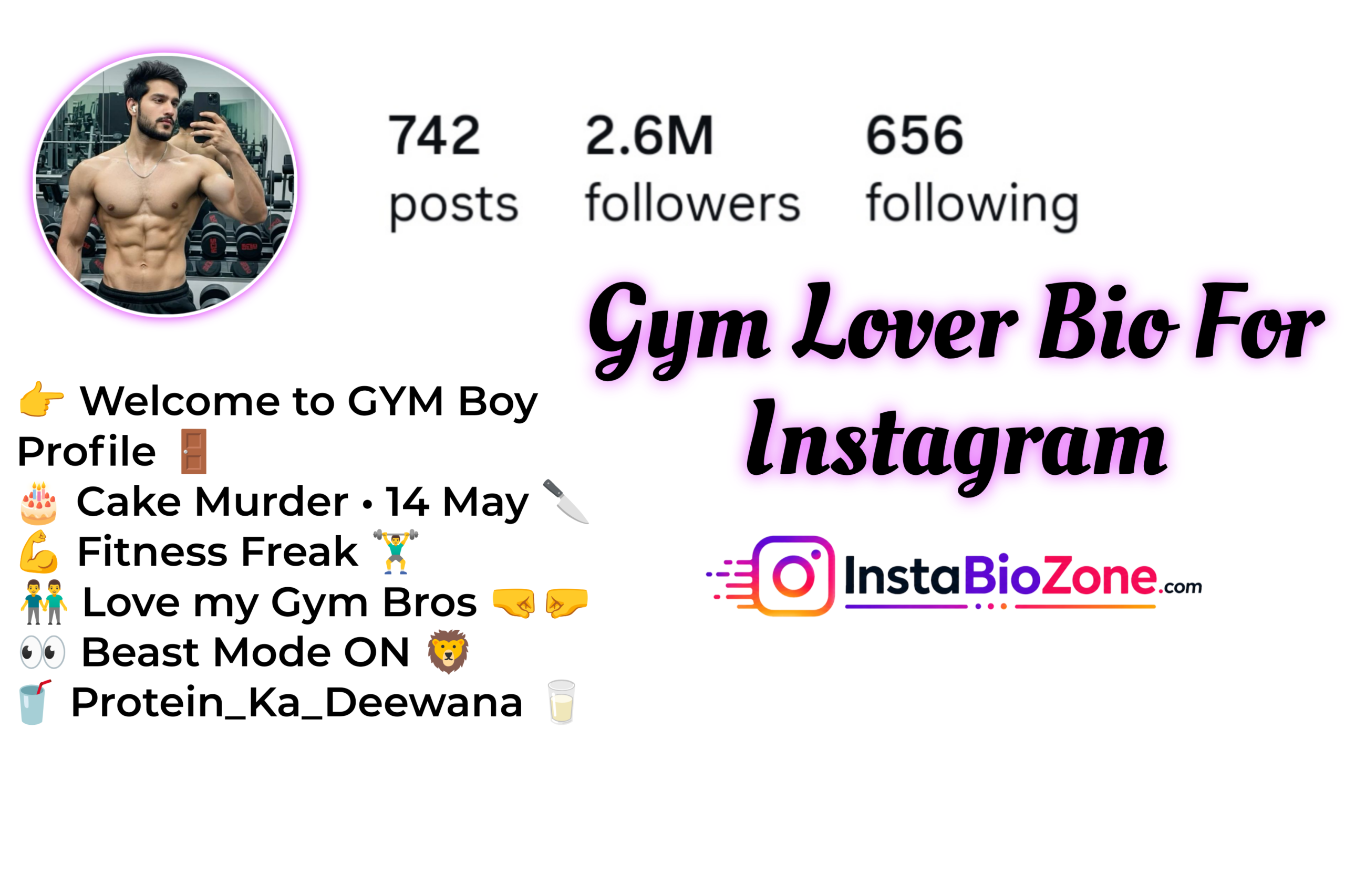 Gym Lover Bio For Instagram