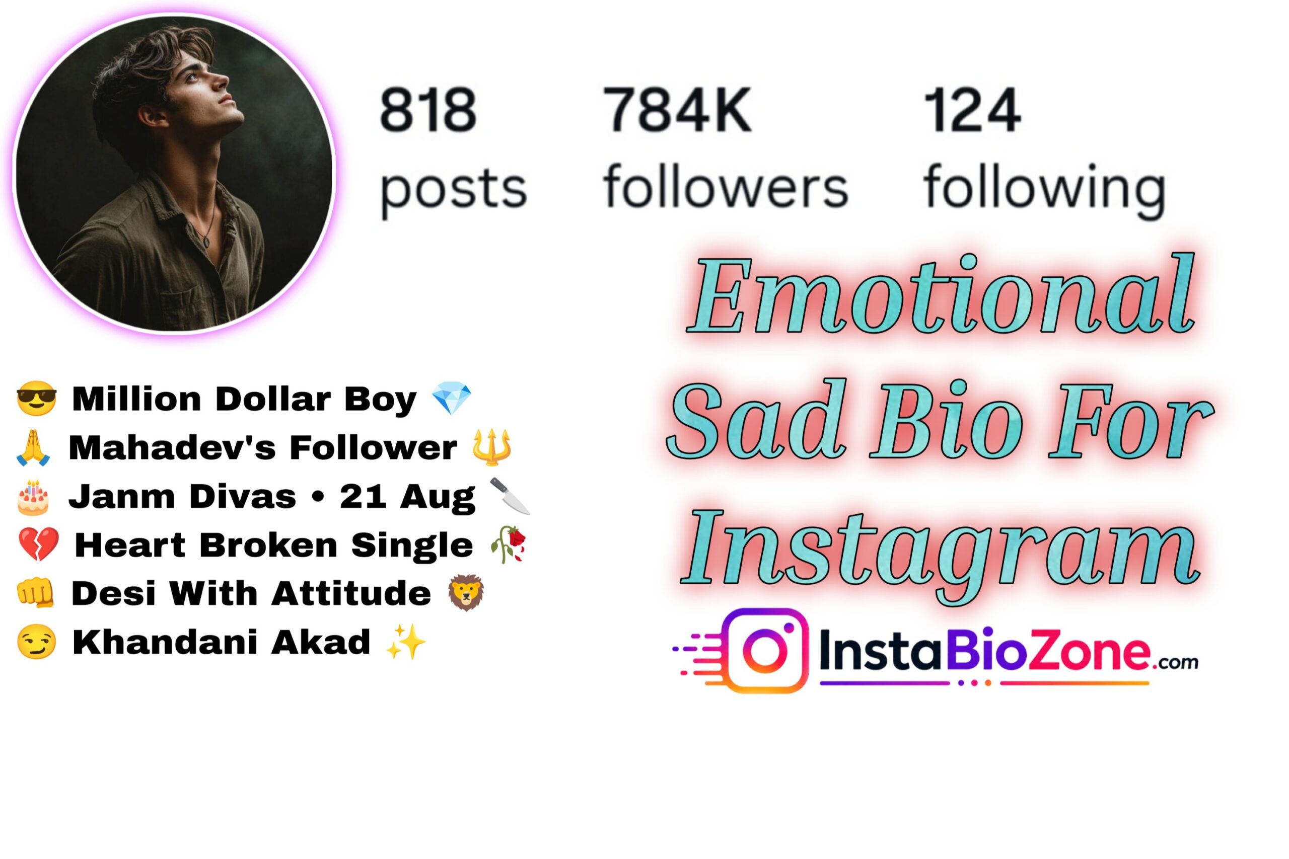 Emotional Sad Bio For Instagram