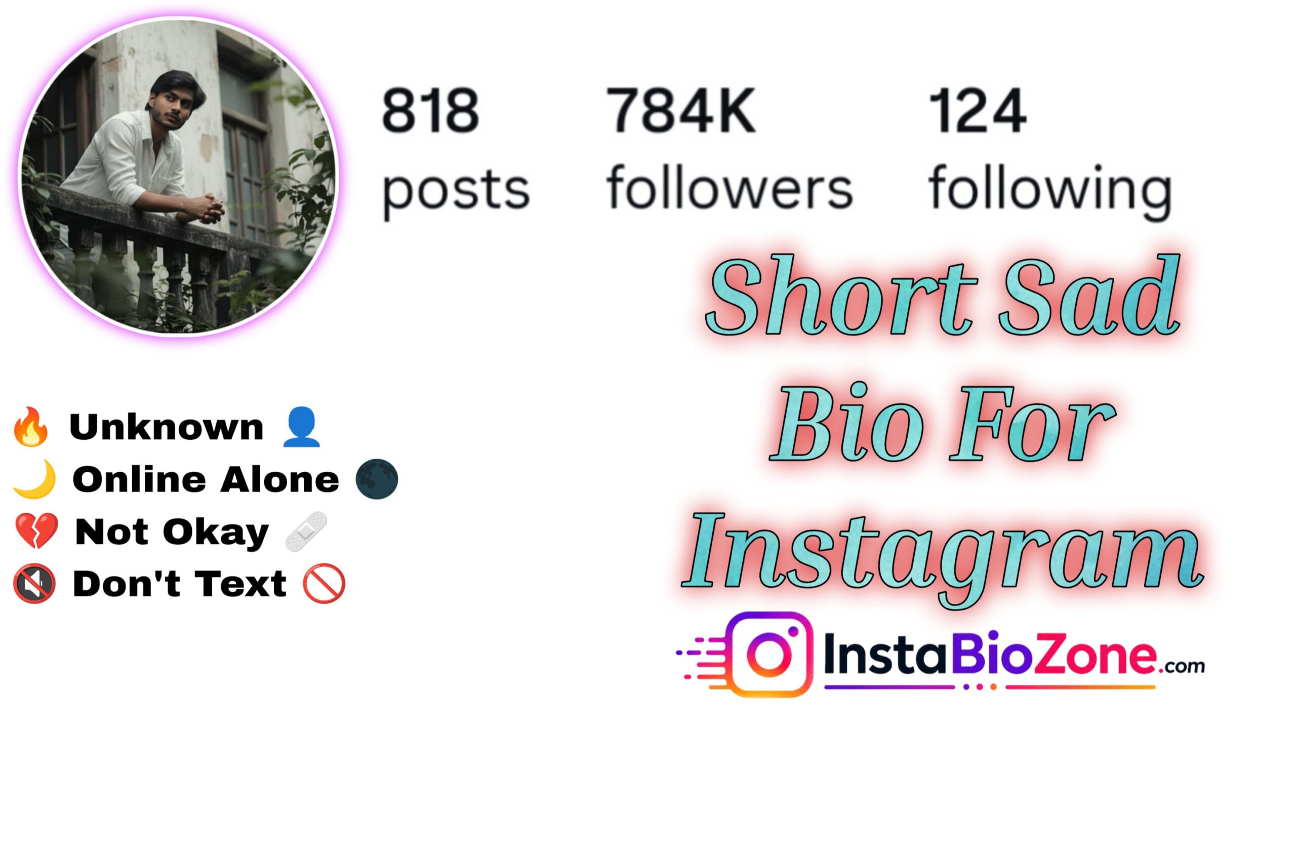 Short Sad Bio For Instagram