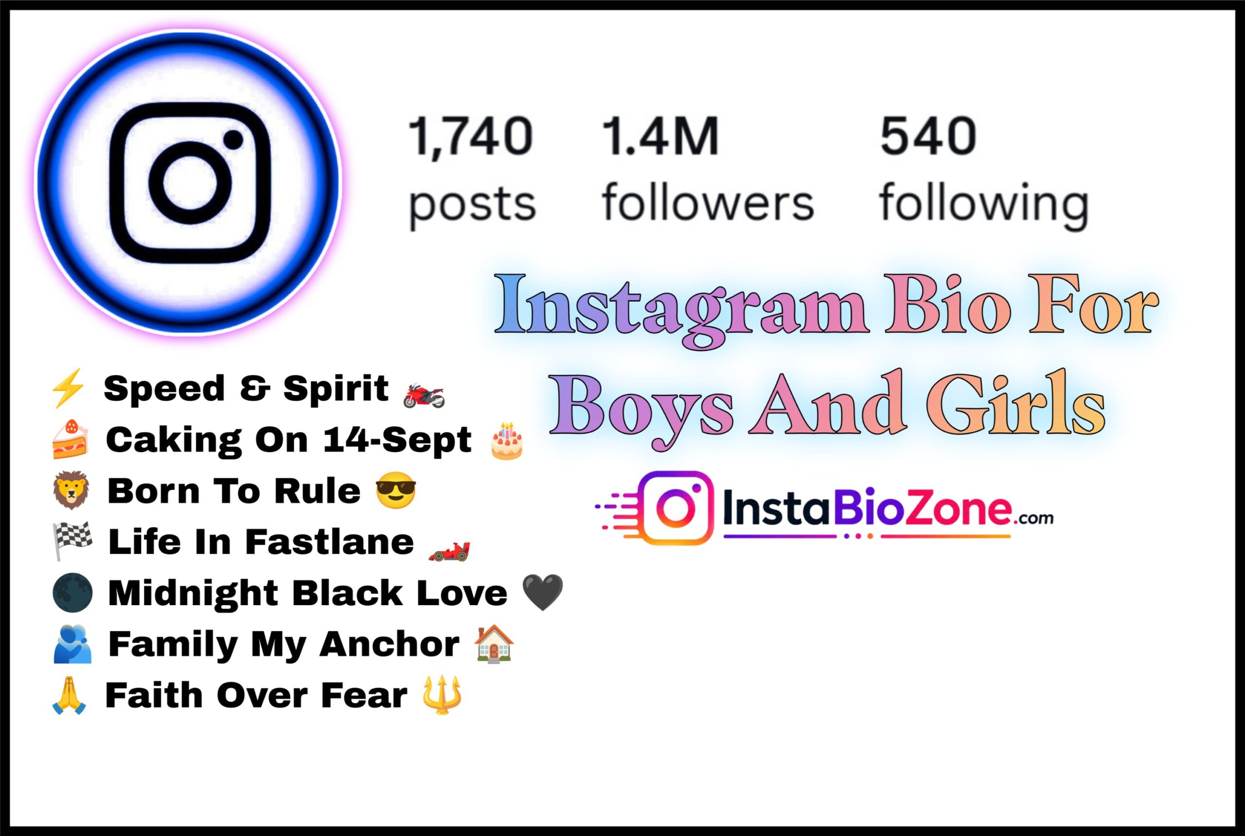 Instagram Bio For Boys And Girls