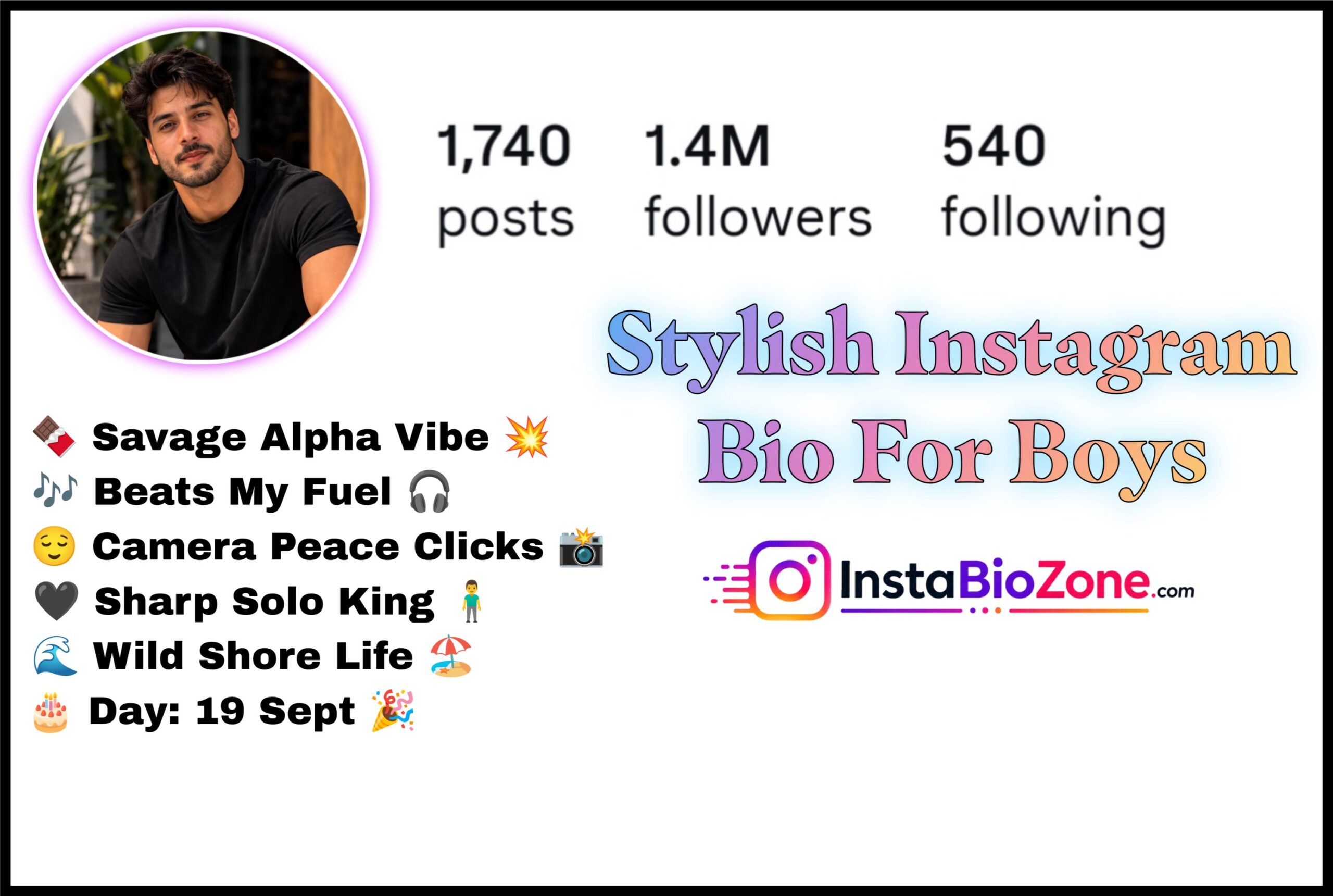 Stylish Instagram Bio For Boys