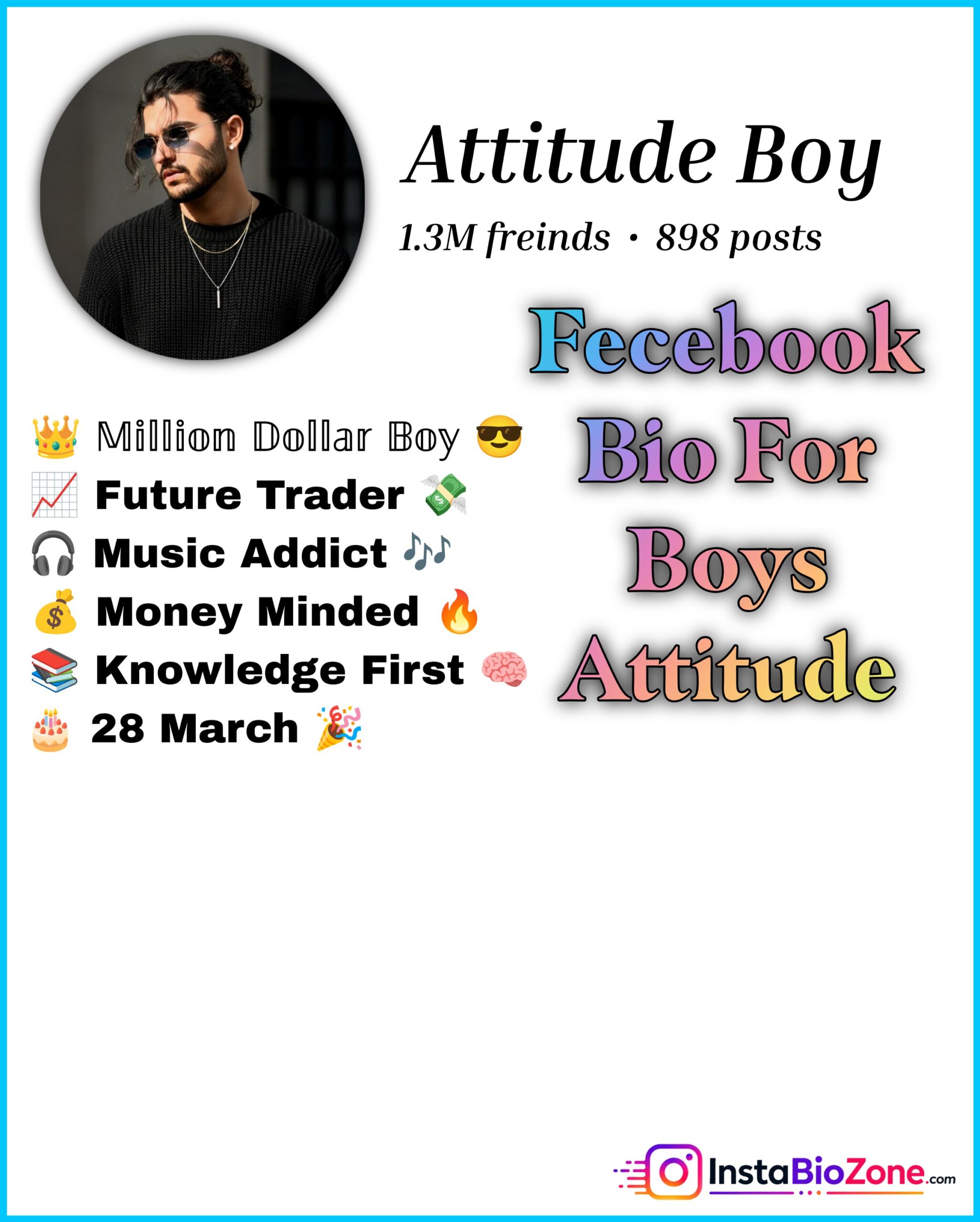 Fecebook Bio For Boys Attitude