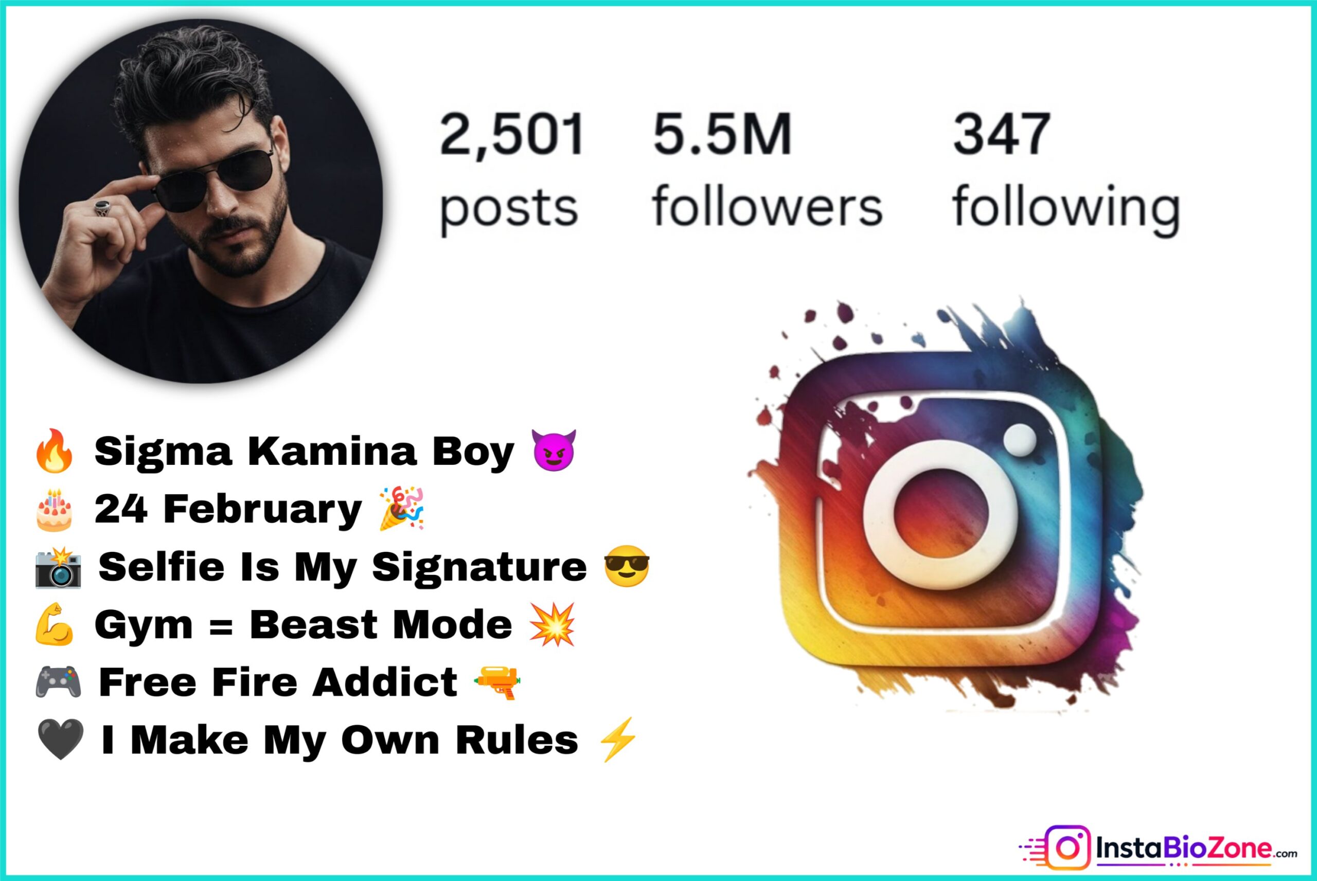 Instagram Bio For Boys Attitude Sigma
