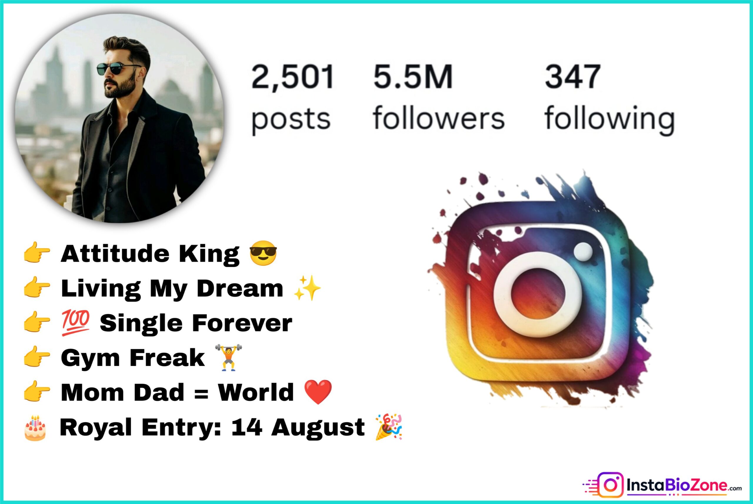 Instagram Bio For Boys Attitude Swag