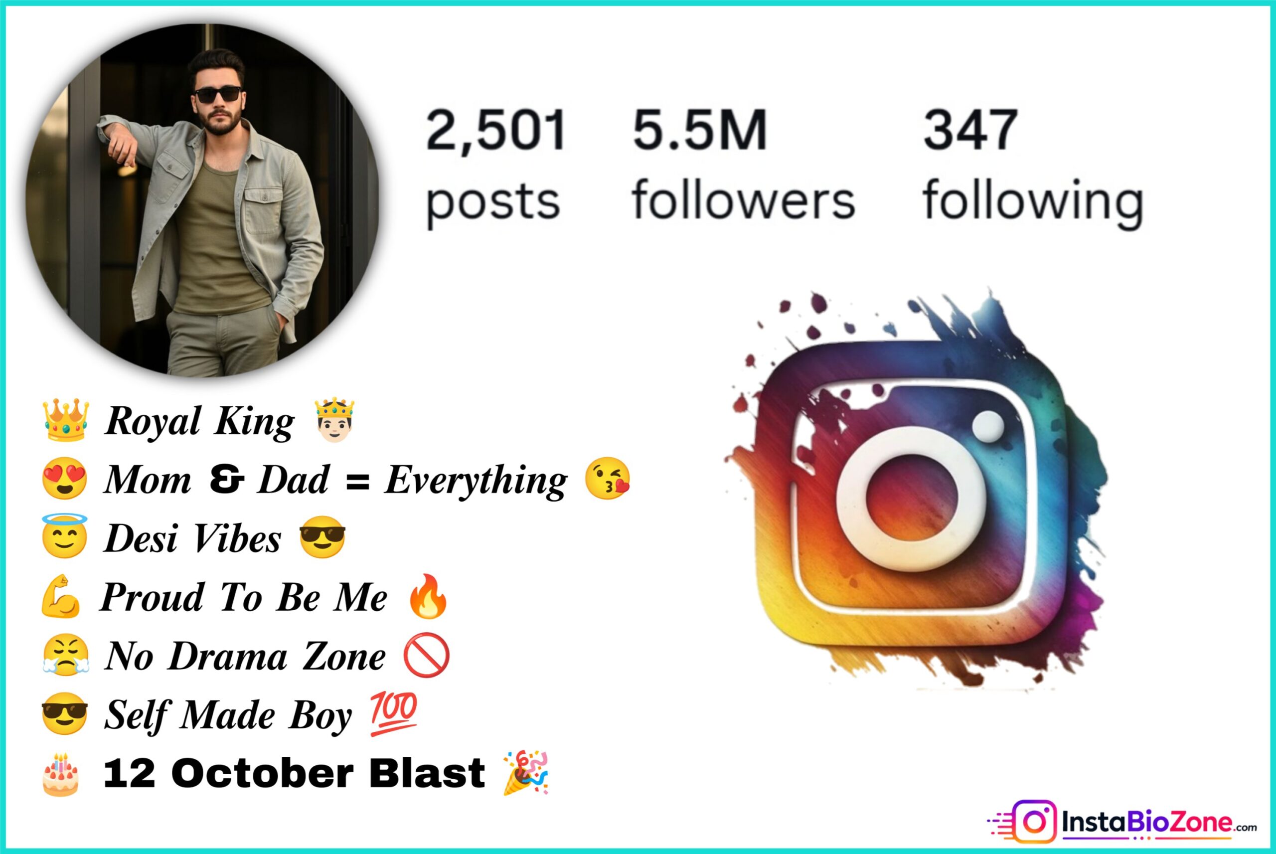 Stylish Instagram Bio For Boys Attitude