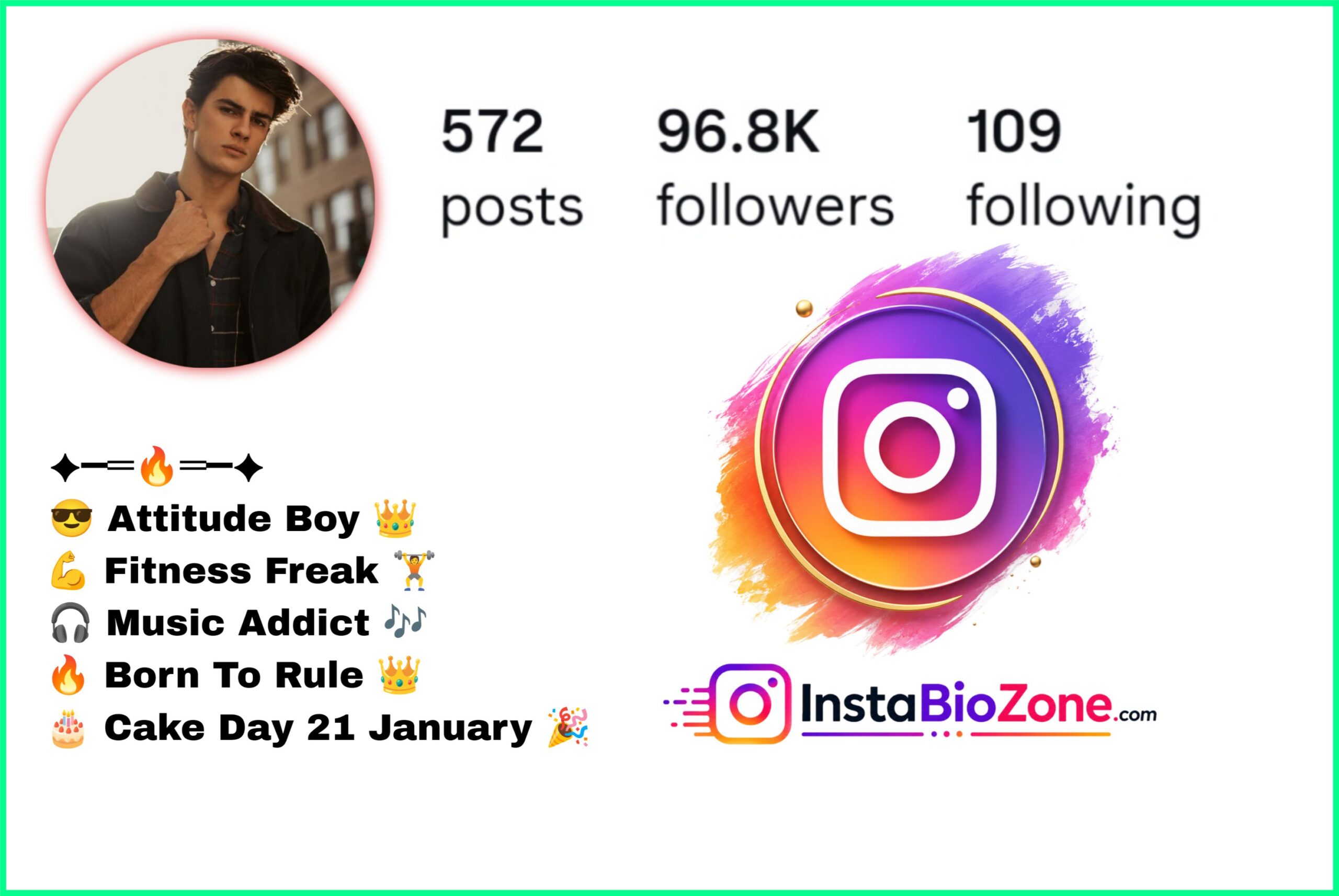 Instagram Bio For Boys Attitude Stylish