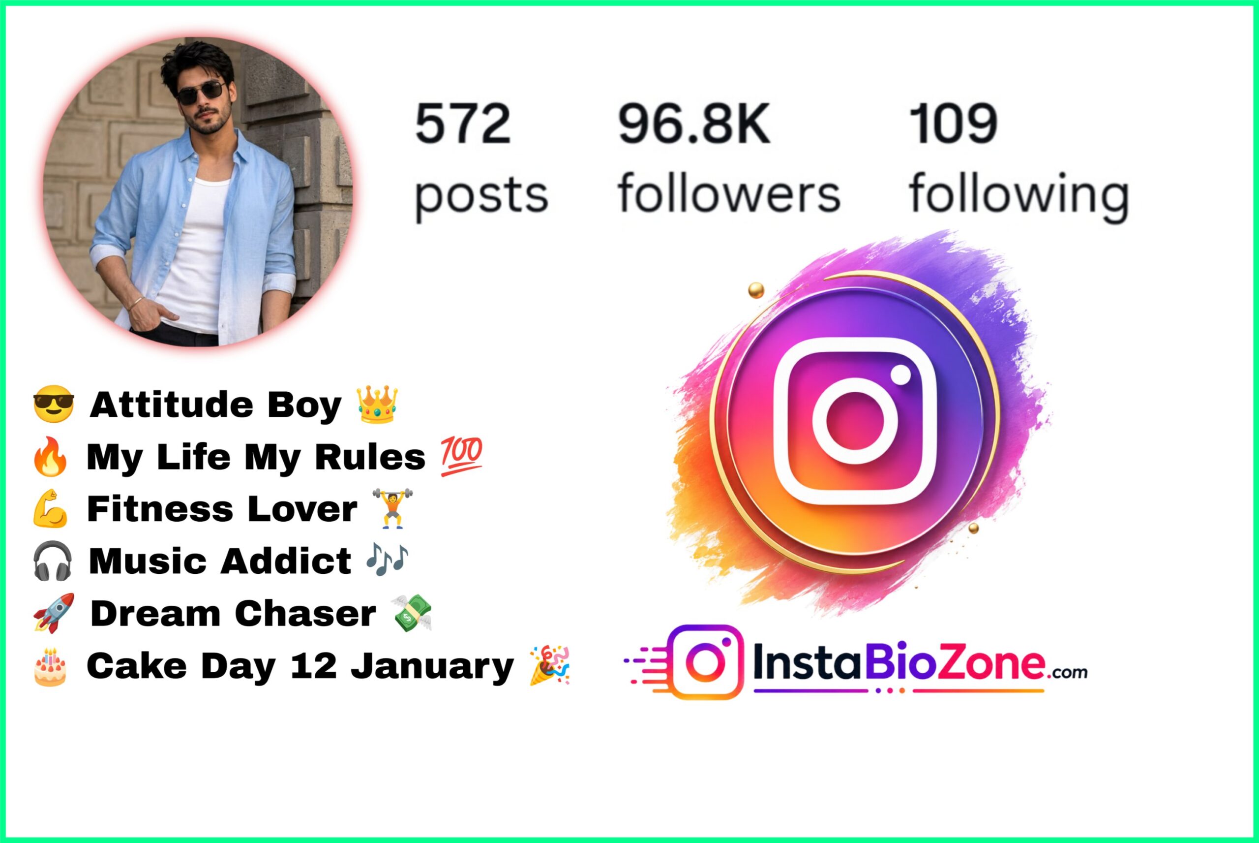 Instagram Bio For Boys Attitude Stylish