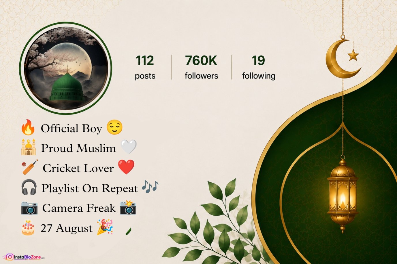 Islamic Instagram Bio Ideas