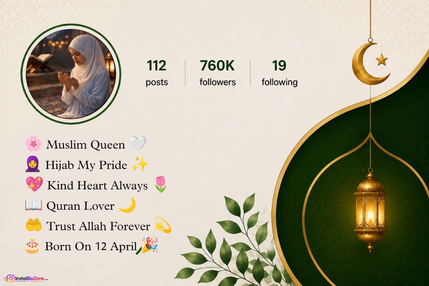 Muslim Instagram Bio For Girls 