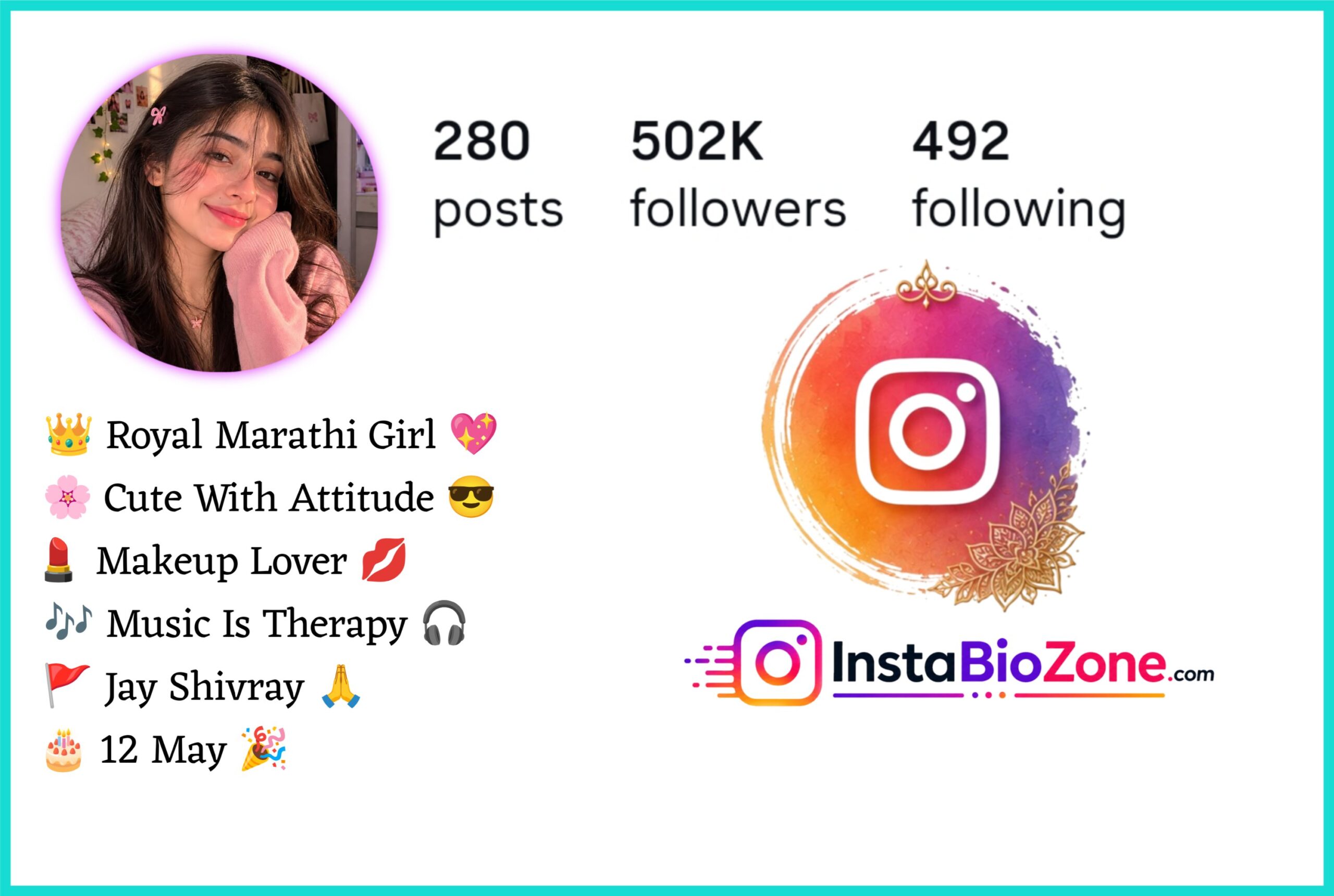 Marathi Bio For Instagram For Girl