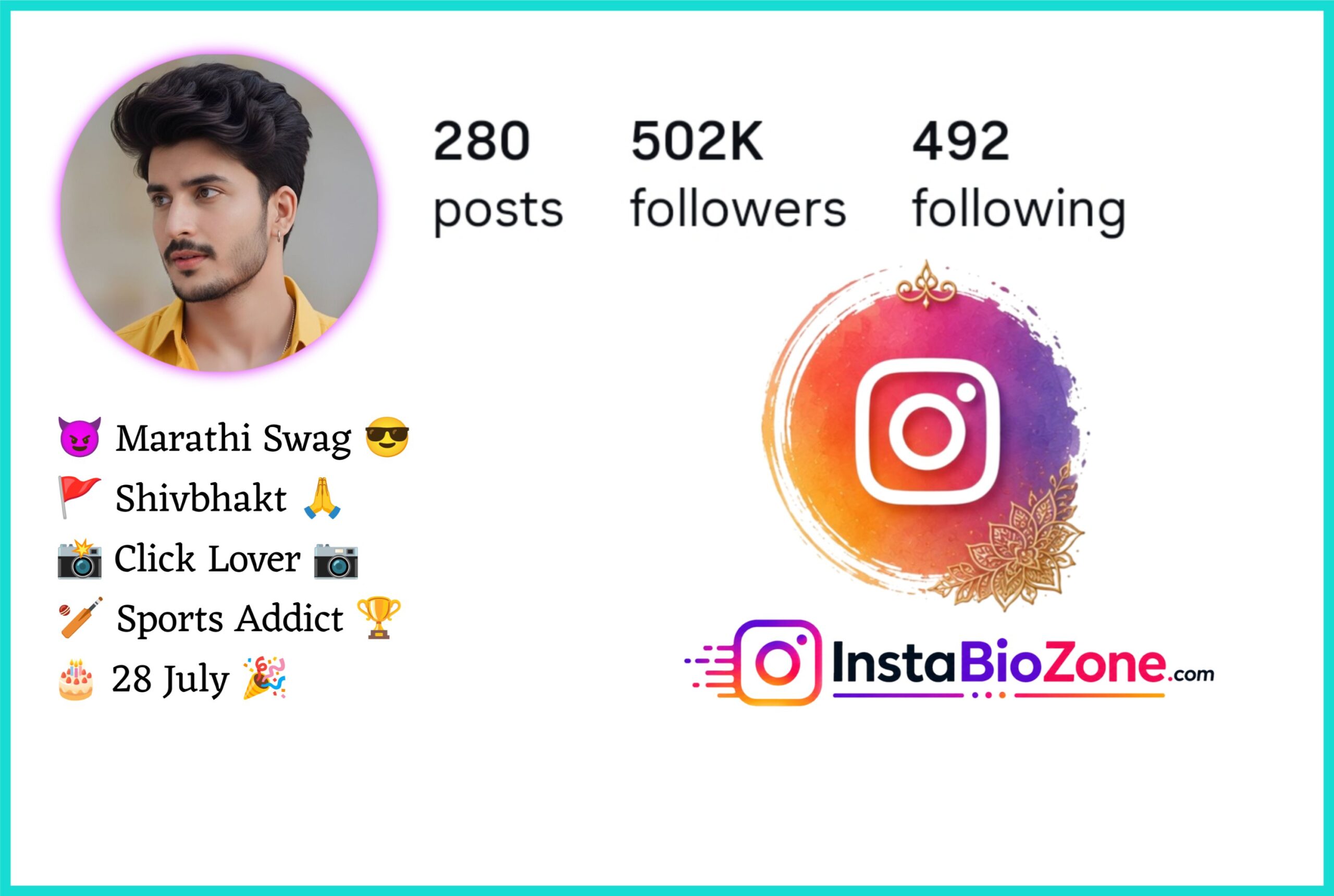 Attitude Instagram Bio in Marathi