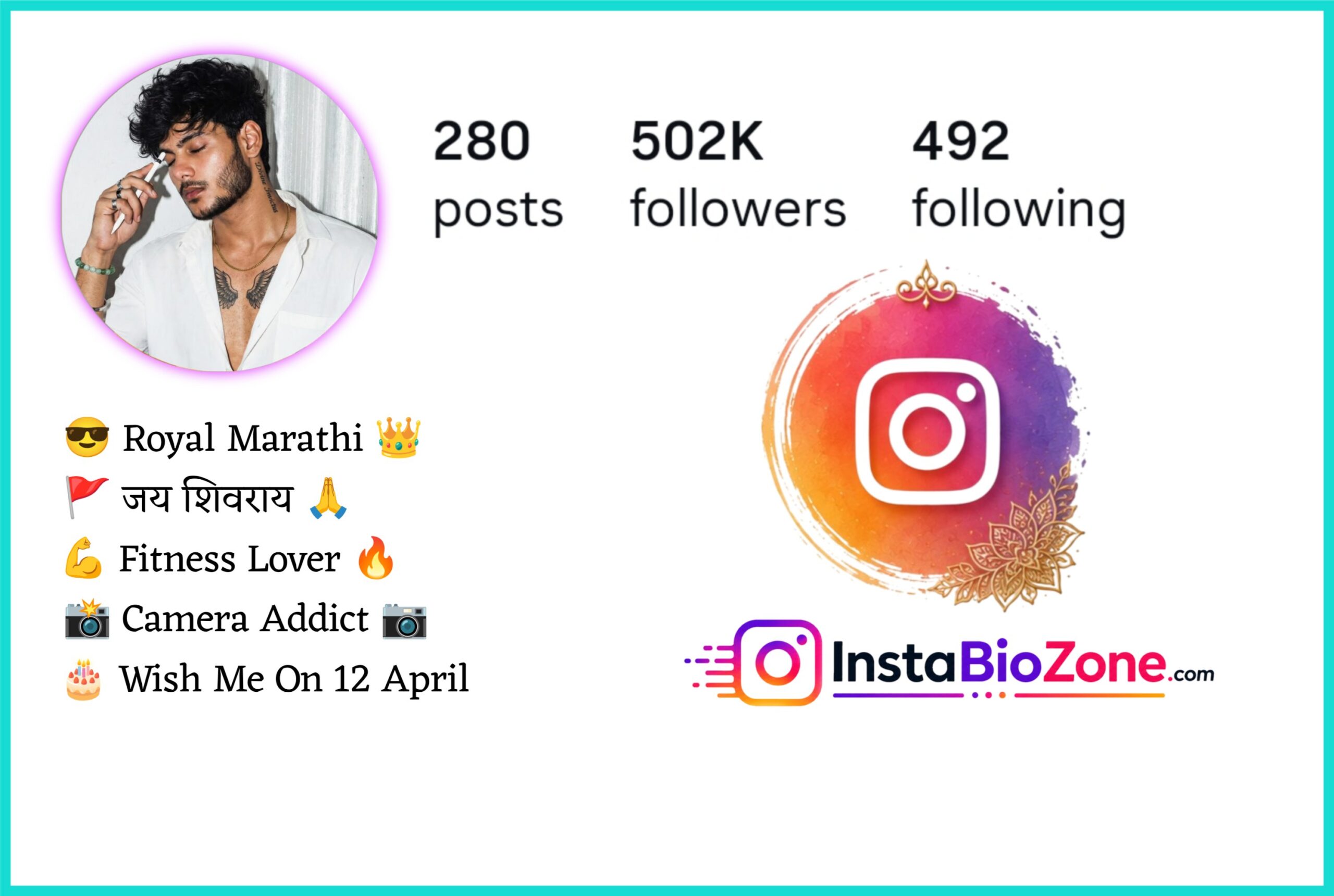 Cool Bio for instagram in marathi