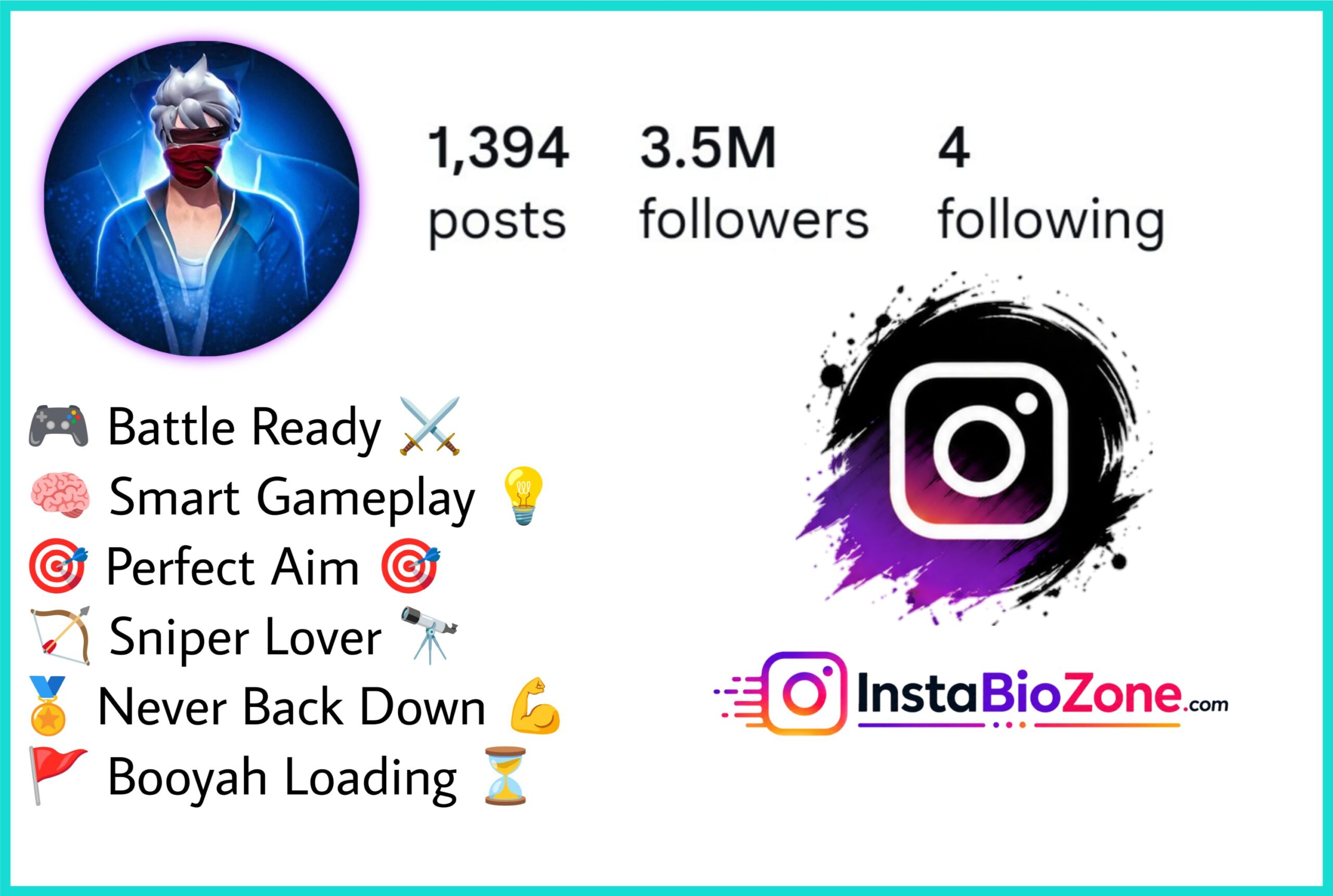 Free Fire Bio For Instagram