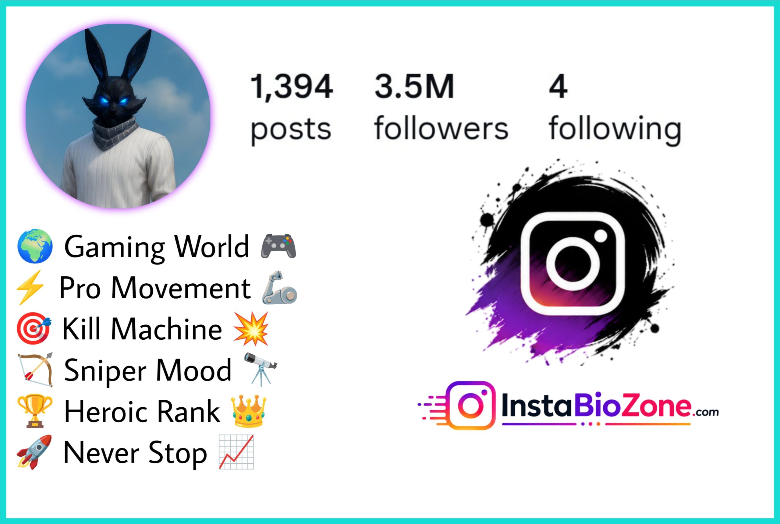 Free Fire Bio For Instagram Attitude