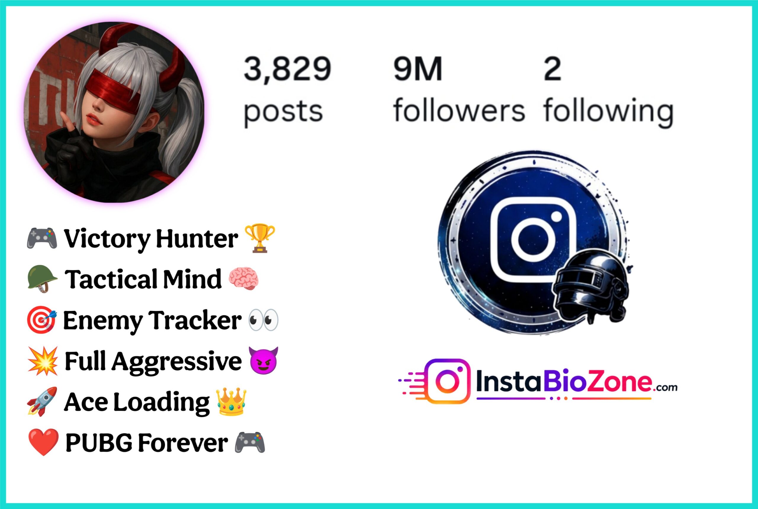 Attitude PUBG Bio For Instagram